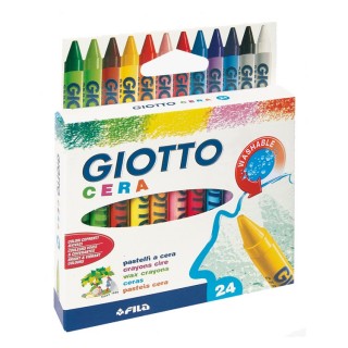 LÁPIS DE CERA GIOTTO 24 UNIDADES